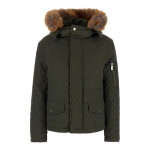 Burberry Women Green Quilted Jacket With Ekd Logo Detail In Cotton Blend Woman